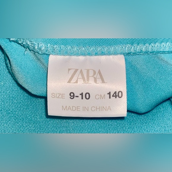 3 pc Bundle of 2 Zara & 1 Ardene Girls Bikini Tops Unused, no Bottoms Sz 9-10 - Picture 5 of 12